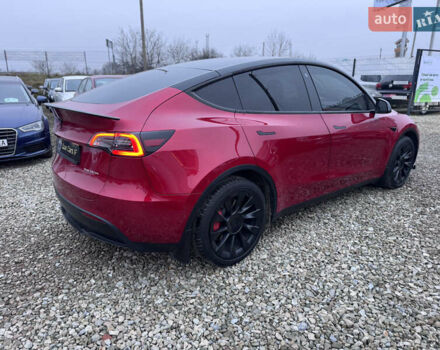 Красный Тесла Model Y, объемом двигателя 0 л и пробегом 85 тыс. км за 23500 $, фото 13 на Automoto.ua