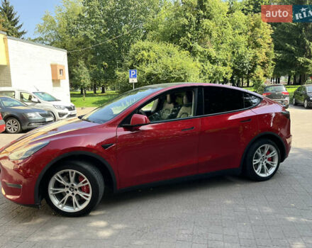 Красный Тесла Model Y, объемом двигателя 0 л и пробегом 127 тыс. км за 22499 $, фото 4 на Automoto.ua