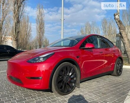 Красный Тесла Model Y, объемом двигателя 0 л и пробегом 157 тыс. км за 35900 $, фото 12 на Automoto.ua