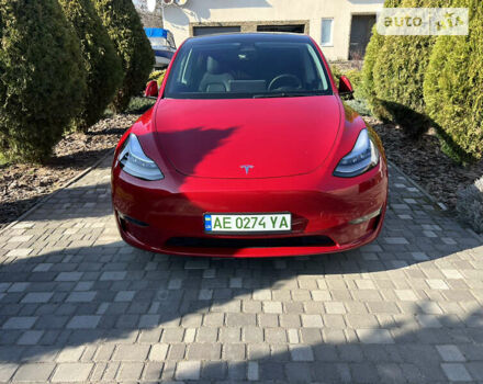 Червоний Тесла Model Y, об'ємом двигуна 0 л та пробігом 59 тис. км за 32000 $, фото 1 на Automoto.ua