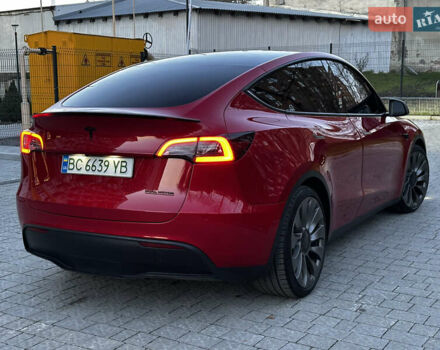 Красный Тесла Model Y, объемом двигателя 0 л и пробегом 191 тыс. км за 21600 $, фото 1 на Automoto.ua