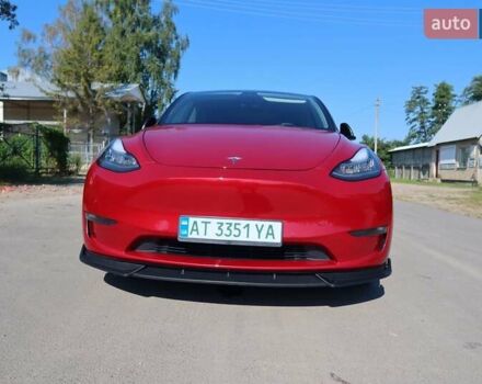 Красный Тесла Model Y, объемом двигателя 0 л и пробегом 85 тыс. км за 22200 $, фото 1 на Automoto.ua