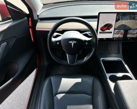 Красный Тесла Model Y, объемом двигателя 0 л и пробегом 76 тыс. км за 23700 $, фото 7 на Automoto.ua