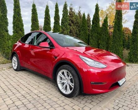 Тесла Model Y 2021 в Львове на Automoto.ua Красный Тесла Model Y, объемом двигателя 0 л и пробегом 41 тыс. км за 23900 $, фото 3 на Automoto.ua