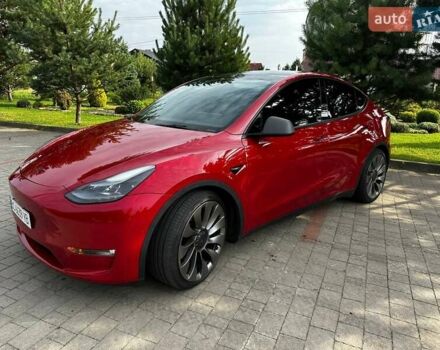 Красный Тесла Model Y, объемом двигателя 0 л и пробегом 191 тыс. км за 21700 $, фото 3 на Automoto.ua