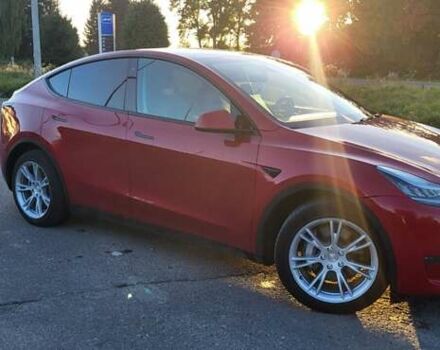 Красный Тесла Model Y, объемом двигателя 0 л и пробегом 72 тыс. км за 23000 $, фото 2 на Automoto.ua