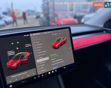 Красный Тесла Model Y, объемом двигателя 0 л и пробегом 85 тыс. км за 23500 $, фото 25 на Automoto.ua