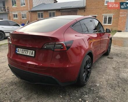 Красный Тесла Model Y, объемом двигателя 0 л и пробегом 35 тыс. км за 24000 $, фото 7 на Automoto.ua