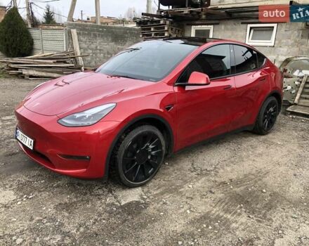 Красный Тесла Model Y, объемом двигателя 0 л и пробегом 35 тыс. км за 24000 $, фото 3 на Automoto.ua