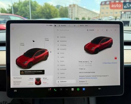 Красный Тесла Model Y, объемом двигателя 0 л и пробегом 125 тыс. км за 17500 $, фото 16 на Automoto.ua