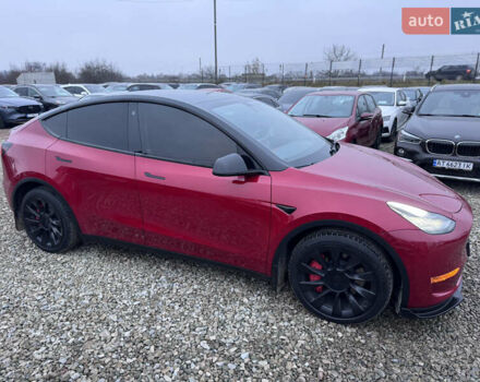 Красный Тесла Model Y, объемом двигателя 0 л и пробегом 85 тыс. км за 23500 $, фото 15 на Automoto.ua