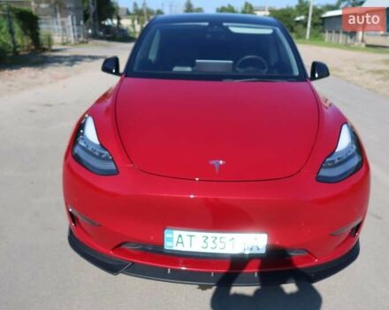 Красный Тесла Model Y, объемом двигателя 0 л и пробегом 85 тыс. км за 22200 $, фото 4 на Automoto.ua