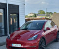 Красный Тесла Model Y, объемом двигателя 0 л и пробегом 57 тыс. км за 26500 $, фото 1 на Automoto.ua