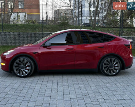 Красный Тесла Model Y, объемом двигателя 0 л и пробегом 191 тыс. км за 21600 $, фото 4 на Automoto.ua