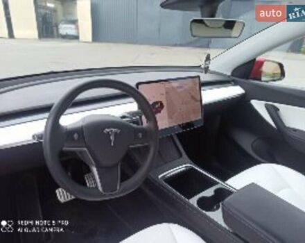 Красный Тесла Model Y, объемом двигателя 0 л и пробегом 74 тыс. км за 23600 $, фото 1 на Automoto.ua