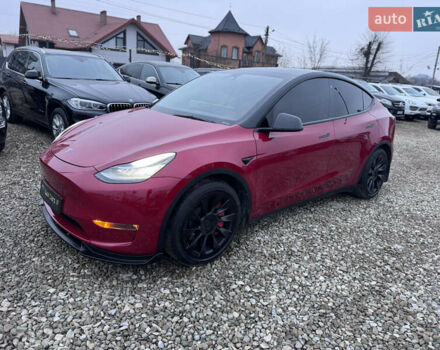 Красный Тесла Model Y, объемом двигателя 0 л и пробегом 85 тыс. км за 23500 $, фото 3 на Automoto.ua