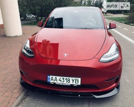 Красный Тесла Model Y, объемом двигателя 0 л и пробегом 73 тыс. км за 32500 $, фото 21 на Automoto.ua