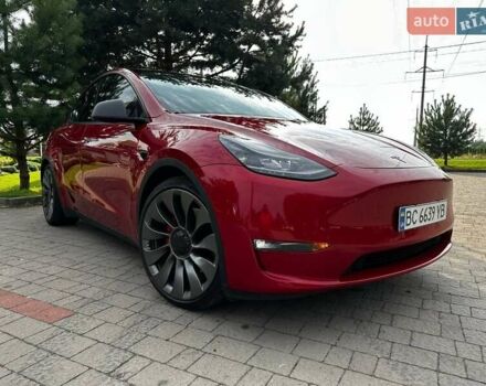 Красный Тесла Model Y, объемом двигателя 0 л и пробегом 191 тыс. км за 21700 $, фото 17 на Automoto.ua