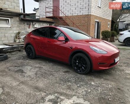 Красный Тесла Model Y, объемом двигателя 0 л и пробегом 35 тыс. км за 35000 $, фото 13 на Automoto.ua