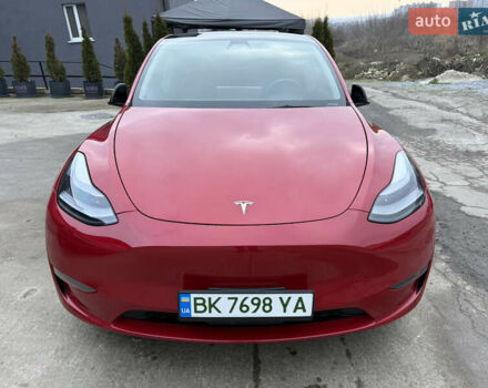 Красный Тесла Model Y, объемом двигателя 0 л и пробегом 140 тыс. км за 23000 $, фото 1 на Automoto.ua