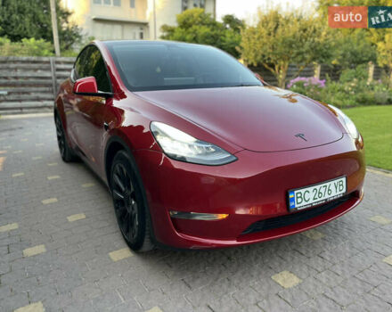 Червоний Тесла Model Y, об'ємом двигуна 0 л та пробігом 89 тис. км за 27999 $, фото 6 на Automoto.ua