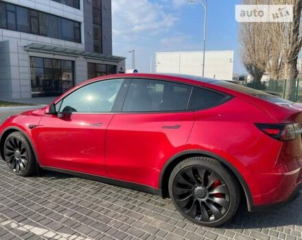 Красный Тесла Model Y, объемом двигателя 0 л и пробегом 157 тыс. км за 35900 $, фото 18 на Automoto.ua