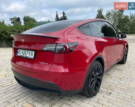 Красный Тесла Model Y, объемом двигателя 0 л и пробегом 78 тыс. км за 23999 $, фото 4 на Automoto.ua