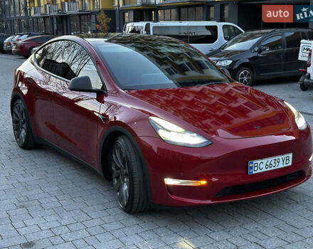 Красный Тесла Model Y, объемом двигателя 0 л и пробегом 191 тыс. км за 21600 $, фото 7 на Automoto.ua