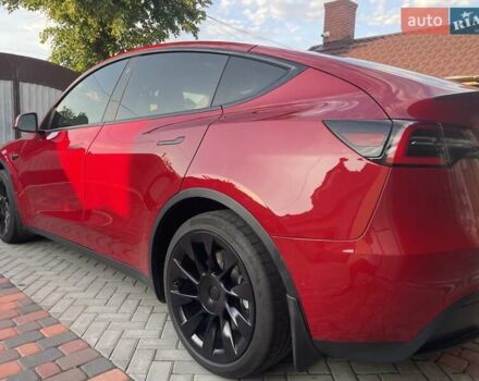 Красный Тесла Model Y, объемом двигателя 0 л и пробегом 86 тыс. км за 27500 $, фото 29 на Automoto.ua