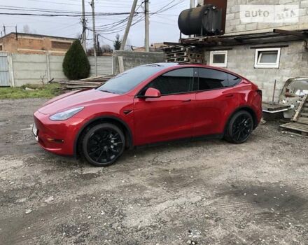 Красный Тесла Model Y, объемом двигателя 0 л и пробегом 35 тыс. км за 24000 $, фото 17 на Automoto.ua