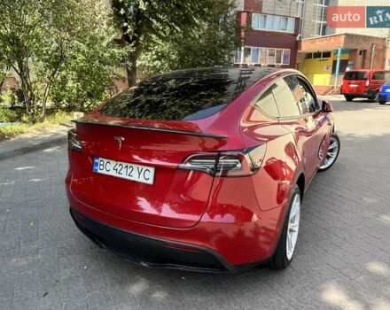Красный Тесла Model Y, объемом двигателя 0 л и пробегом 127 тыс. км за 22499 $, фото 10 на Automoto.ua