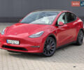 Тесла Model Y 2021 в Киеве на Automoto.ua Красный Тесла Model Y, объемом двигателя 0 л и пробегом 83 тыс. км за 24900 $, фото 4 на Automoto.ua