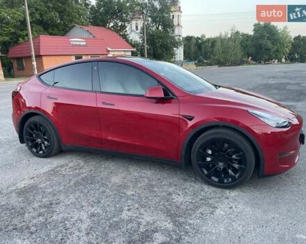 Красный Тесла Model Y, объемом двигателя 0 л и пробегом 86 тыс. км за 27500 $, фото 6 на Automoto.ua