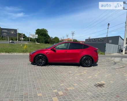 Красный Тесла Model Y, объемом двигателя 0 л и пробегом 157 тыс. км за 35900 $, фото 4 на Automoto.ua