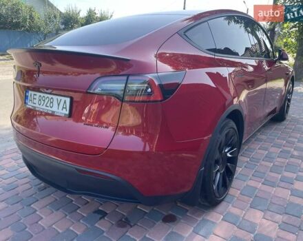 Красный Тесла Model Y, объемом двигателя 0 л и пробегом 86 тыс. км за 27500 $, фото 4 на Automoto.ua