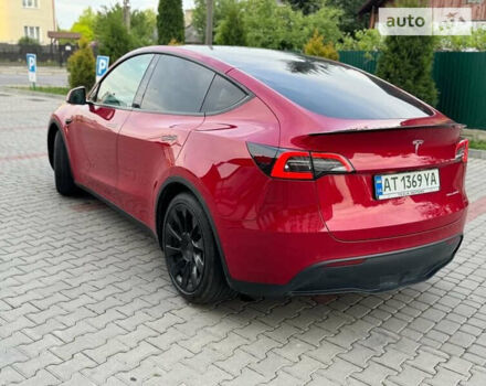 Красный Тесла Model Y, объемом двигателя 0 л и пробегом 38 тыс. км за 28999 $, фото 2 на Automoto.ua