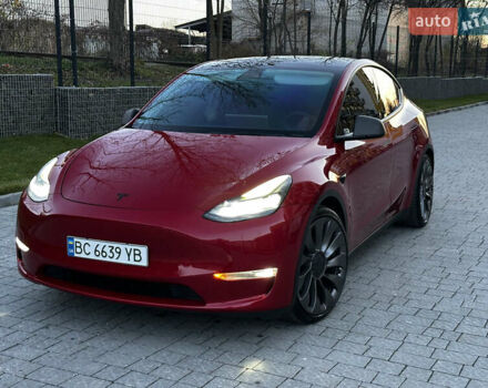 Красный Тесла Model Y, объемом двигателя 0 л и пробегом 191 тыс. км за 21600 $, фото 2 на Automoto.ua