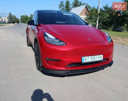 Красный Тесла Model Y, объемом двигателя 0 л и пробегом 85 тыс. км за 22200 $, фото 8 на Automoto.ua