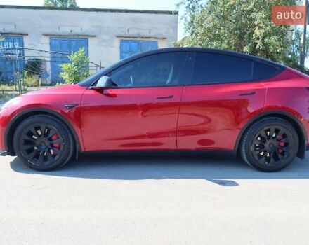 Красный Тесла Model Y, объемом двигателя 0 л и пробегом 85 тыс. км за 22200 $, фото 2 на Automoto.ua