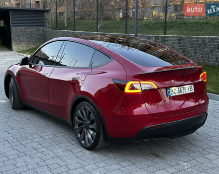 Красный Тесла Model Y, объемом двигателя 0 л и пробегом 191 тыс. км за 21600 $, фото 6 на Automoto.ua