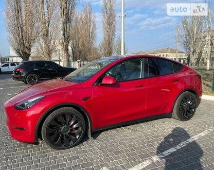 Красный Тесла Model Y, объемом двигателя 0 л и пробегом 157 тыс. км за 35900 $, фото 8 на Automoto.ua