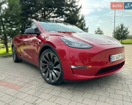 Красный Тесла Model Y, объемом двигателя 0 л и пробегом 191 тыс. км за 21700 $, фото 14 на Automoto.ua