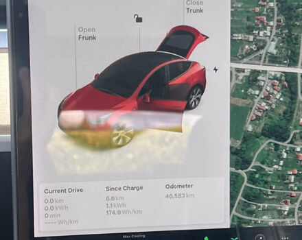 Красный Тесла Model Y, объемом двигателя 0 л и пробегом 46 тыс. км за 26000 $, фото 8 на Automoto.ua