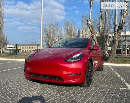 Красный Тесла Model Y, объемом двигателя 0 л и пробегом 157 тыс. км за 35900 $, фото 11 на Automoto.ua