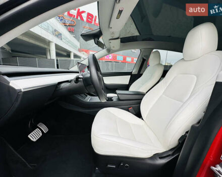 Тесла Model Y 2021 в Киеве на Automoto.ua Красный Тесла Model Y, объемом двигателя 0 л и пробегом 83 тыс. км за 24900 $, фото 18 на Automoto.ua