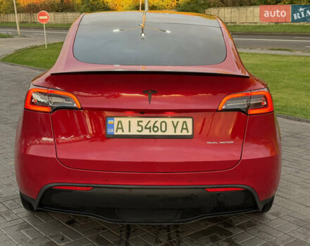 Красный Тесла Model Y, объемом двигателя 0 л и пробегом 60 тыс. км за 25000 $, фото 2 на Automoto.ua