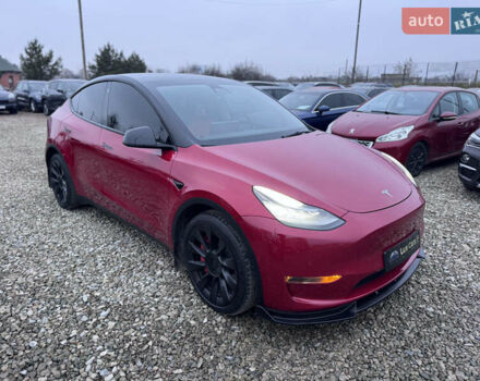 Красный Тесла Model Y, объемом двигателя 0 л и пробегом 85 тыс. км за 23500 $, фото 16 на Automoto.ua