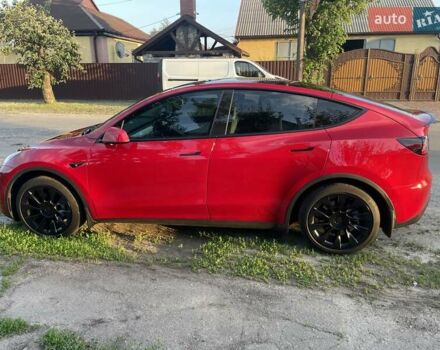 Красный Тесла Model Y, объемом двигателя 0 л и пробегом 86 тыс. км за 27500 $, фото 20 на Automoto.ua