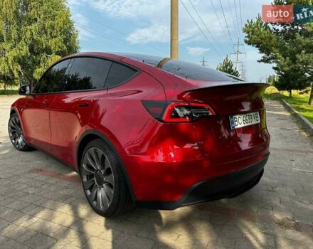 Красный Тесла Model Y, объемом двигателя 0 л и пробегом 191 тыс. км за 21700 $, фото 7 на Automoto.ua