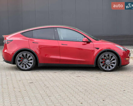 Тесла Model Y 2021 в Киеве на Automoto.ua Красный Тесла Model Y, объемом двигателя 0 л и пробегом 83 тыс. км за 24900 $, фото 12 на Automoto.ua